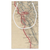 Staat von Kalifornien Kleine Geschenktüte (Rückseite)