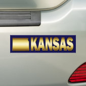 STAAT VON KANSAS AUTOAUFKLEBER (Auf Auto)