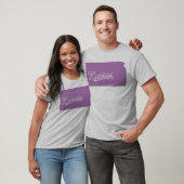 Staat von Kansas Shape T - Shirt (Unisex)