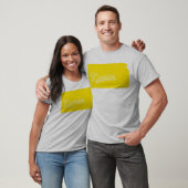 Staat von Kansas Shape T - Shirt (Unisex)
