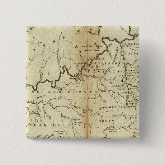 Staat von Kentucky Button (Vorderseite)