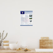Staat von Kentucky, KY Poster (Küche)