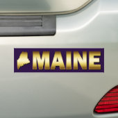 STAAT VON MAINE AUTOAUFKLEBER (Auf Auto)