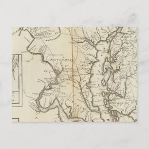Staat von Maryland Postkarte