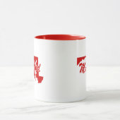 Staat von Maryland Shape Red Tasse (Zentrum)