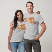 Staat von Maryland Shape T - Shirt (Unisex)