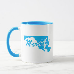 Staat von Maryland Shape-Tasse Tasse