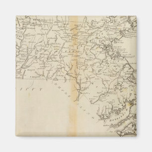 Staat von Massachusetts 2 Magnet