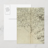 Staat von Massachusetts Postkarte (Vorne/Hinten)