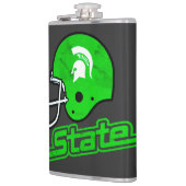 Staat von Michigan Green Flachmann (Links)