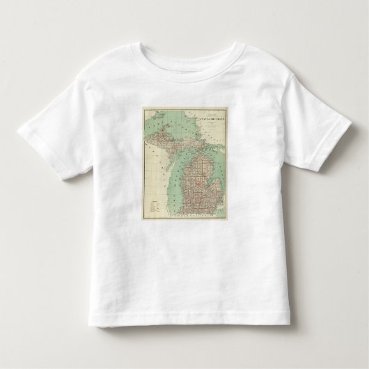 Staat von Michigan Kleinkind T-shirt (Vorderseite)