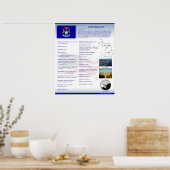 Staat von Michigan,MI Posters Poster (Küche)