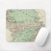 Staat von Michigan Mousepad (Mit Mouse)