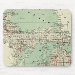 Staat von Michigan Mousepad