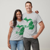 Staat von Michigan Shape T - Shirt (Unisex)