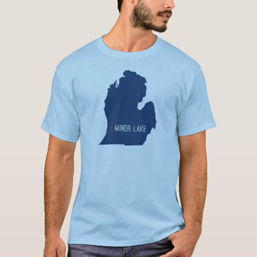 Staat von Michigan T-Shirt (Vorderseite)