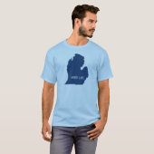 Staat von Michigan T-Shirt (Vorne ganz)
