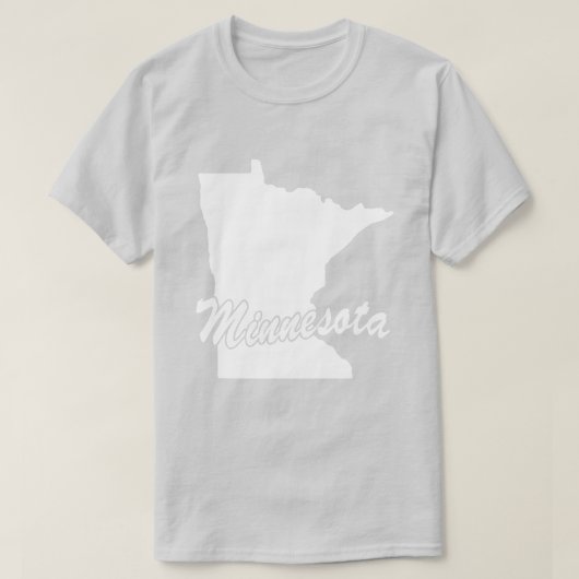 Staat von Minnesota Form T - Shirt (Design vorne)