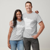 Staat von Minnesota Form T - Shirt (Unisex)