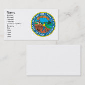 Staat von Minnesota großartiges Siegel Visitenkarte (Vorne/Hinten)