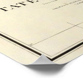 Staat von Mississippi Poster (Ecke)