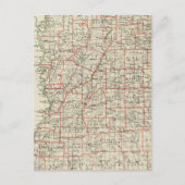 Staat von Mississippi Postkarte (Vorderseite)