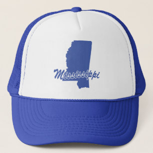 Staat von Mississippi Shape Trucker Hat Truckerkappe