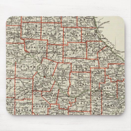Staat von Missouri Mousepad (Vorne)