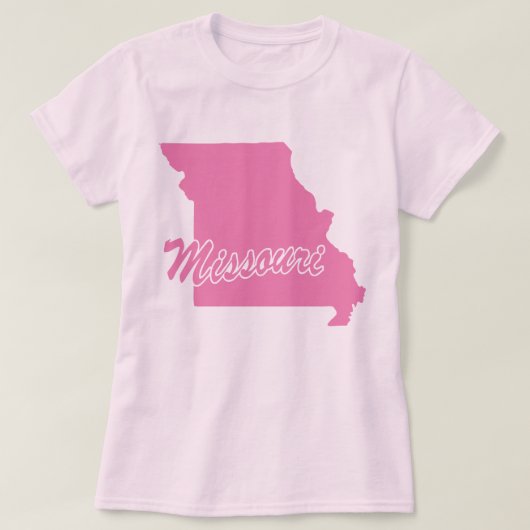 Staat von Missouri Shape-T - Shirt (Design vorne)