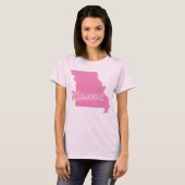 Staat von Missouri Shape-T - Shirt (Vorne ganz)