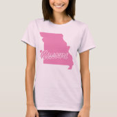Staat von Missouri Shape-T - Shirt (Vorderseite)