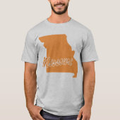 Staat von Missouri Shape-T - Shirt (Vorderseite)