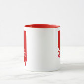 Staat von Nevada Form Rote Tasse (Zentrum)