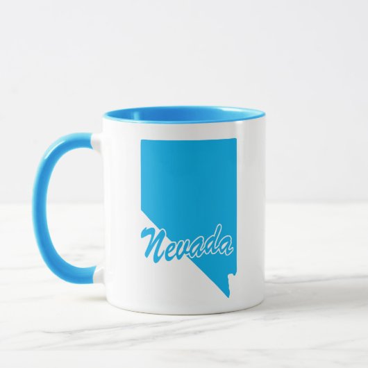 Staat von Nevada Form Tasse (Links)