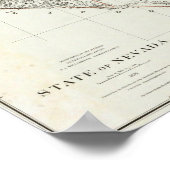 Staat von Nevada Poster (Ecke)