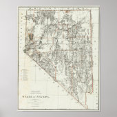 Staat von Nevada Poster (Vorne)