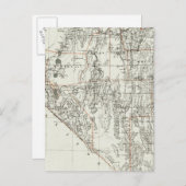 Staat von Nevada Postkarte (Vorne/Hinten)