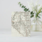 Staat von Nevada Postkarte (Stehend Vorderseite)