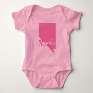 Staat von Nevada Shape Baby Bodysuit Strampler