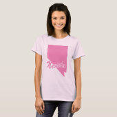 Staat von Nevada Shape T - Shirt (Vorne ganz)