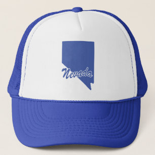 Staat von Nevada Shape Trucker Hat Truckerkappe