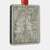Staat von Nevada Silbernes Ornament (Rechts)