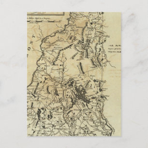 Staat von New Hampshire 3 Postkarte