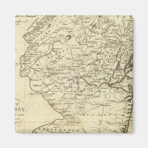 Staat von New Jersey Magnet