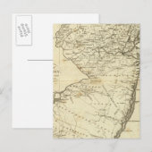 Staat von New Jersey Postkarte (Vorne/Hinten)