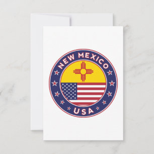 Staat von New Mexico Karte