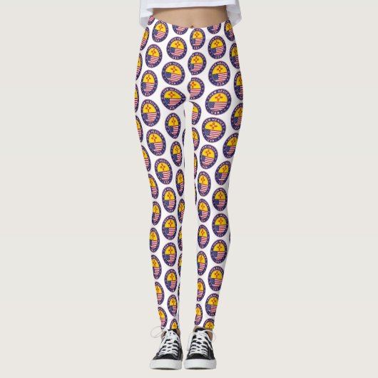 Staat von New Mexico Leggings (Vorderseite)