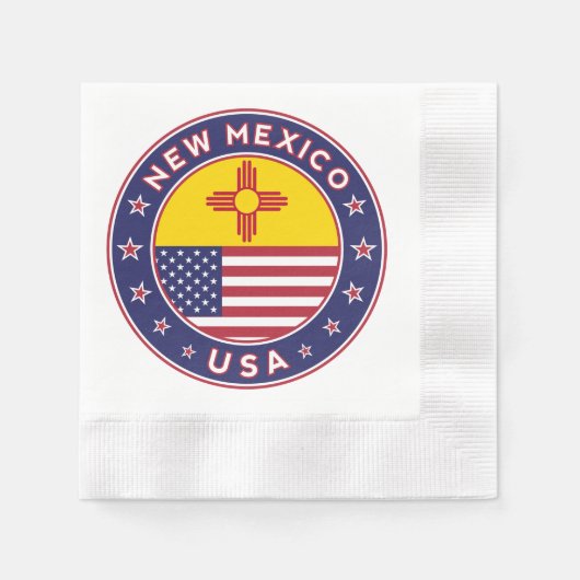 Staat von New Mexico Serviette (Vorderseite)