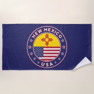 Staat von New Mexico Strandtuch