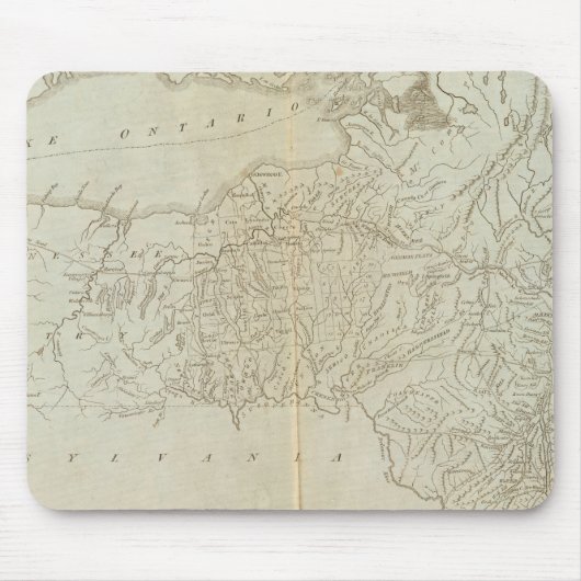 Staat von New York 2 Mousepad (Vorne)
